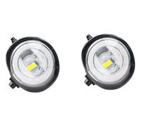 Xxiucj Car front fog lamp For Mazda For MX-5 MX5 For Miata Roadster 2006-2015 2 Pieces Car Angel Eye LED Fog Light DRL Daytime Runing Lamp(Style 2)