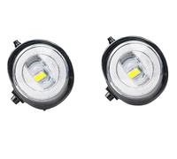 Xxiucj Car front fog lamp For Mazda For MX-5 MX5 For Miata Roadster 2006-2015 2 Pieces Car Angel Eye LED Fog Light DRL Daytime Runing Lamp(Style 1)