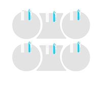 Xxiucj Motorcycle Instrument Film For TMAX 530 DX SX 2117-2018 For TMAX 560 Tech Max 2019 TPU Instrument Speedometer Protection Film Dashboard Scratch Protector(2pcs)