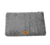 XXIUDEE Extra Large Dog Beds, Anti Anxiety Dog Bed Cushion for Crate, Pet Mattress Mat with Removable Washable Cover, Non-Slip Base Pet Crate Mat Pad (48 * 30 * 5cm,Grey)