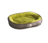 XXIUDEE Large Orthopedic Dog Beds, Washable Rectangle Puppy Sofa, Removable Washable Anti-Anxiety Pet Beds, Soft Warm Pet Crate Mat Pad for Medium Large Dog (75 * 60 * 14cm,Green)