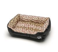 XXIUDEE Orthopedic Dog Beds Large Pet Mattress, Soft & Fluffy Pet Mat Crate Mat Pad for Medium Large Dogs, Anti-Anxiety Comfortable Bed for Puppy and Cats (66 * 50 * 12cm,Style 1)