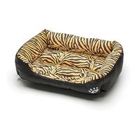 XXIUDEE Orthopedic Dog Beds Large Pet Mattress, Soft & Fluffy Pet Mat Crate Mat Pad for Medium Large Dogs, Anti-Anxiety Comfortable Bed for Puppy and Cats (66 * 50 * 12cm,Style 2)