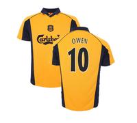 (XXL) 2000-2001 Liverpool Away Retro Shirt (Owen 10)