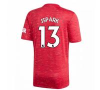 (XXL) 2020-2021 Man Utd Adidas Home Football Shirt (J.S.PARK 13)