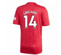(XXL) 2020-2021 Man Utd Adidas Home Football Shirt (LINGARD 14)