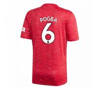 (XXL) 2020-2021 Man Utd Adidas Home Football Shirt (POGBA 6)