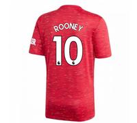 (XXL) 2020-2021 Man Utd Adidas Home Football Shirt (ROONEY 10)