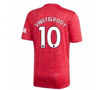 (XXL) 2020-2021 Man Utd Adidas Home Football Shirt (V.NISTELROOY 10)