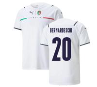 (XXL) 2021-2022 Italy Away Shirt (BERNARDESCHI 20)