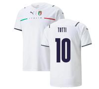 (XXL) 2021-2022 Italy Away Shirt (TOTTI 10)