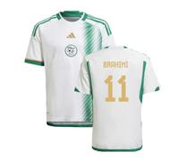 (XXL) 2022-2023 Algeria Home Shirt (Kids) (BRAHIMI 11)