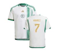 (XXL) 2022-2023 Algeria Home Shirt (Kids) (MAHREZ 7)
