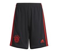 (XXL) 2022-2023 Bayern Munich Third Shorts (Black) - Kids