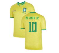 (XXL) 2022-2023 Brazil Home Shirt (NEYMAR JR 10)