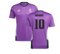 (XXL) 2022-2023 Real Madrid Condivo Training Jersey (Purple) (MODRIC 10)