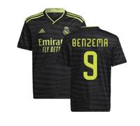(XXL) 2022-2023 Real Madrid Third Shirt (Kids) (BENZEMA 9)
