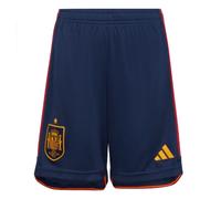(XXL) 2022-2023 Spain Home Shorts (Navy) - Kids