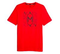 (XXL) 2023-2024 AC Milan FtblCore Graphic Tee (Red)
