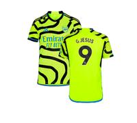 (XXL) 2023-2024 Arsenal Away Shirt (Kids) (G.Jesus 9)