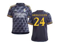 (XXL) 2023-2024 Real Madrid Away Shirt (Kids) (Arda Guler 24)
