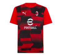 (XXL) 2024-2025 AC Milan Prematch SS Shirt (Red)