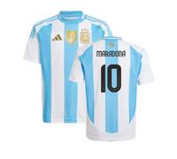 Argentina 2024/25 Home Shirt - Maradona 10 in White | Size: 2XL Argentina White 2XL