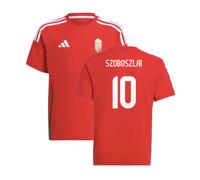 (XXL) 2024-2025 Hungary Home FAN Shirt (Kids) (SZOBOSZLAI 10)