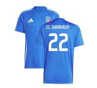(XXL) 2024-2025 Italy Home Fan Jersey (EL SHAARAWY 22)