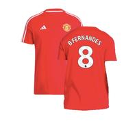 (XXL) 2024-2025 Man Utd DNA Tee (Red) (B.Fernandes 8)