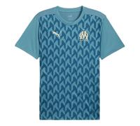 (XXL) 2024-2025 Marseille Pre-Match Shirt (Bold Blue)