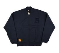 (XXL) 2024-2025 Real Madrid Seasonal Doubleknit Track Top (Navy)