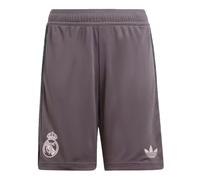 (XXL) 2024-2025 Real Madrid Third Shorts (Charcoal) - Kids