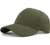 XXL,3XL Oversized Big Head Hats Men’s Large Structured Baseball Cap Fit for Size 7 1/2, 7 5/8, 7 3/4, 7 7/8, 8, 8 1/8, 01 ArmyGreen, X-Large-3X-Large
