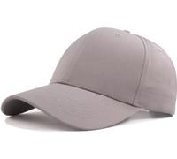 XXL,3XL Oversized Big Head Hats Men’s Large Structured Baseball Cap Fit for Size 7 1/2, 7 5/8, 7 3/4, 7 7/8, 8, 8 1/8, 01 Grey, X-Large-3X-Large
