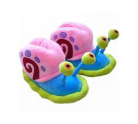(XXL 43-44, Styles 1) Kawaii Spongebob Squarepants Cartoon Anime Series Gary The Snail Bag Heel Cotton Shoes Soft Cute Plush Baby Girls Holiday Gift