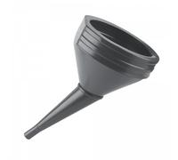 XXL Anti Static Angled Fuel Funnel with Mesh Filter - Wide Mouth Petrol Diesel Funnel for Cleaner Refuelling - Spill Reduced Pouring for Jerry Can Cars Vans Garage Workshop Maintenance