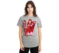 (XXL, as the picture) Marvel Unisex Adult Scarlet Witch Pose T-shirt