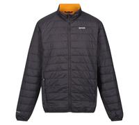 Regatta Men's Hillpack Quilted Insulated Jacket - Ash/Orange Pepper - Ash/Orange Pepper - XXL