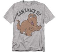 (XXL, Athletic Heather) Sesame Street Unisex Adult Can I Kick It? T-Shirt