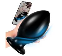 XXL Atomic Bomb Butt Plug - Ultra-Soft Medical Silicone, Secure Wide Base, Intense Stimulation & Explosive Feeling - XXL Plug for Adult Intimate Toys Men & Women
