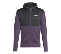 (XXL, Aurora Black) Adidas Mens Terrex Xperior Fleece Fleece Jacket