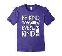 (XXL) Be Kind to Every Kind: Vegan Vegetarian Animal Lover Shirt-Father's Day