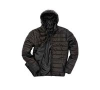 (XXL, Black/Black) Result Core Mens Soft Padded Jacket