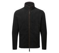 (XXL, Black/Brown) Premier Mens Artisan Fleece Jacket
