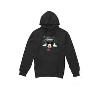 (XXL, Black) Disney Mens French Mickey Mouse Fireworks New Year Hoodie
