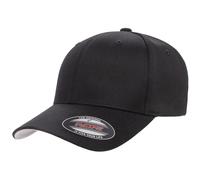 (XXL, Black) Flexfit Unisex Wooly Combed Cap