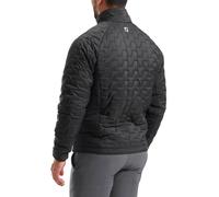 (XXL, Black) Footjoy Mens ThermoSeries Insulated Windproof Water Resistant Golf Jacket
