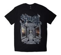 Ghost Skeleta Band Logo T-Shirt in Black | Size: 2XL Ghost Black 2XL