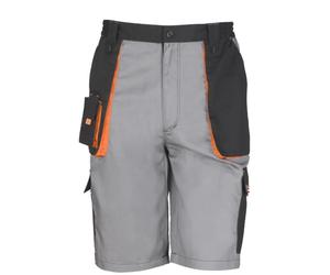 (XXL, Black/Grey/Orange) Result Mens Work-Guard Lite Shorts